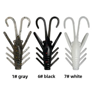 Hameçon flottant pour crevettes, style <span class=keywords><strong>crevette</strong></span> artificielle, appât souple, mini-jig, micro-appât - Product Image 1