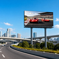 Pantalla LED para Exteriores Resistente al Agua P6.67 IP65 7680Hz, Pantalla Legible Bajo la Luz Solar para Proyectos de Publicidad en Carreteras
