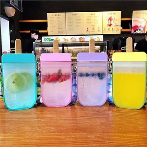 ホットポップシクル型300mlトマトドス・デ・アグア飲料カップ子供用BPAフリー旅行学校子供用プラスチック製水筒ストロー付き - Product Image 3
