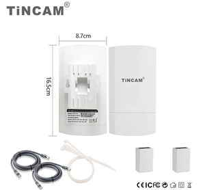 TiNCAM 300Mbps 1.5km esterno 2.4G punto di accesso Wireless 8dbi a lungo raggio ponte Wireless 1 paio CPE - Product Image 3