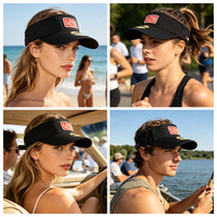 Casquette de motard vintage avec logo brodé personnalisé, visière en sergé de coton réglable, chapeau de soleil pour moto, sport, cyclisme, unisexe