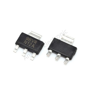 Ansoyo ชิปวงจรรวม LM1117MP LM1117MP-1.8 LM1117MPX-1.8 PMIC ชิ้นส่วนอิเล็กทรอนิกส์ LM1117MPX-1.8 /nopb - Product Image 4
