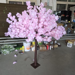 DKB Nuevo Árbol Artificial de Flores de Cerezo, Árbol de los Deseos, Árbol de Flores de Cerezo para Decoración de Bodas - Product Image 1