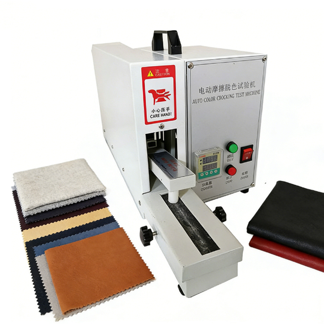 AATCC 8 & BS 1006-D02 Colorfastness Tester | Electric Crockmeter for Friction Decolorization | JIS K6328 Compliant