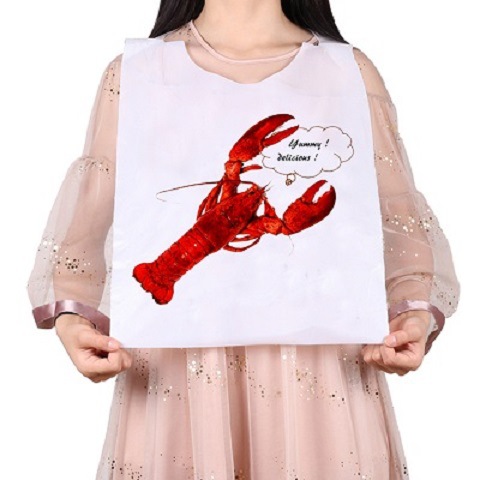 lobster printing bibs
