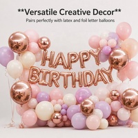 Ballon géant rond 4D de 32 pouces en Mylar métallisé argent et or pour la décoration du Nouvel An, des anniversaires, des mariages et de Noël