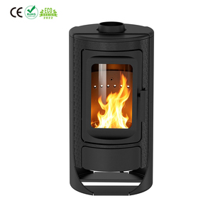 <span class=keywords><strong>Stufa</strong></span> a legna rotonda <span class=keywords><strong>in</strong></span> <span class=keywords><strong>ghisa</strong></span> resistente R1003A per riscaldamento interno con vano porta legna - Product Image 1