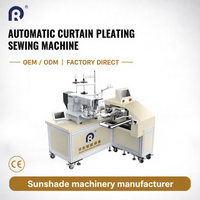 Machine à plisser les rideaux en tissu automatique Ridong RD-DZJ102, simple et facile à utiliser, avec une efficacité de production élevée