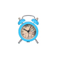 Bester Preis Mini Wecker Custom Design Moderne Schreibtisch uhr Hochwertiges Metall mit elektronischem Uhrwerk für Kinder