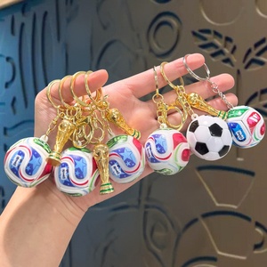 Nouveau design 2026 – Porte-clés de football 3D – <span class=keywords><strong>Mousqueton</strong></span> étanche pour sacs à dos, souvenir et cadeau pour les fans - Product Image 4