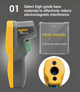 Thermomètre Fluke haute précision, thermomètre infrarouge <span class=keywords><strong>portable</strong></span> industriel et domestique, thermomètre électronique pour la cuisine et la pâtisserie - Product Image 3