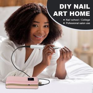 Taladro de uñas portátil profesional, mesa de salón de manicura sin escobillas, pulido de uñas de bajo ruido, venta al por mayor - Product Image 5