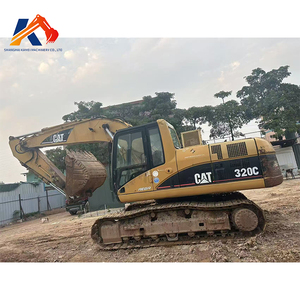 Excavadora de cadenas CAT 320C, equipo de construcción usado en venta, adecuado para trabajos de demolición e ingeniería - Product Image 1