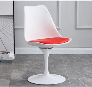 <span class=keywords><strong>Chaise</strong></span> tulipe blanche <span class=keywords><strong>tabouret</strong></span> de bar moderne chaises de bar décontractées - Product Image 3