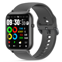 Montre connectée Q19 Max pour hommes et femmes, tendance, suivi sportif et de forme physique, appels Bluetooth, surveillance de la santé, fréquence cardiaque, écran TFT 2,1 pouces