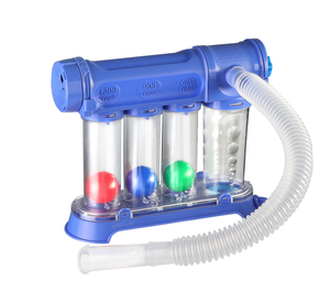 Lung Exercise Trainer Renforceur de capacité vitale avec dispositif d'entraînement respiratoire à 3 balles pour équipement de rééducation - Product Image 6