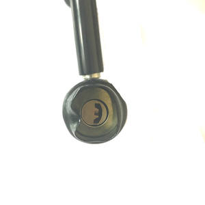 Cadenas en U épaissi pour vélos et VTT, 60 cm, en acier, serrure de sécurité durable avec clé, noir - Product Image 5