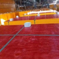 Coffrage en contreplaqué d'eucalyptus filmé réutilisable, qualité supérieure, durable, imperméable, écologique, moderne E1