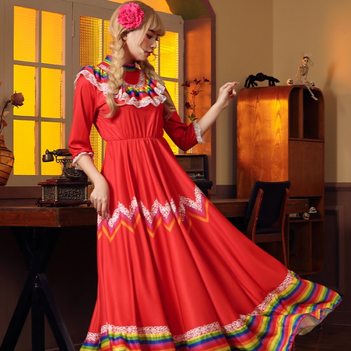 mexican party fancy dress MEXICAN PONCHO FANCY DRESS ADULT MEXICO PARTY BANDIT COSTUME MULTI COLOURED