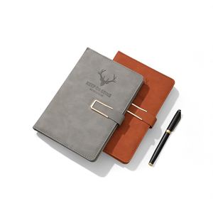 Cuadernos de Papel Negro al por Mayor en Promoción, Cuadernos Sostenibles con Forro de Cuero PU, Cuadernos Personalizados con Logotipo - Product Image 2