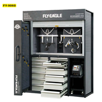 Armoire de rangement professionnelle en aluminium FY-9060 pour outils de maintenance, capacité 800 kg, station de réparation rapide de carrosserie pour le bricolage