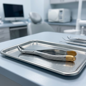 Pinzas de Extracción Dental para Procedimientos Quirúrgicos, Acero Inoxidable, Agarre Ergonómico, Instrumento Manual para Dentistas - Product Image 3