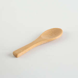 Boîte à épices en bambou multifonctionnelle de petite taille, écologique, à 2 compartiments, pour la cuisine, rangement du poivre et du sel, pots à cuillères en bois - Product Image 4