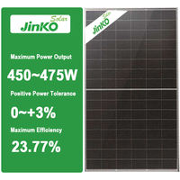 Jinko 48HL4M-DB 450-475Watt Tiger Neo N tipe 450 455 460 465 470 Watt Panel surya kaca ganda wajah Mono tersedia