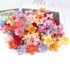Jin Yuna - Horquilla con Flor de Melocotón Artificial de Seda, Decoración para el Cabello de Novia, Material para Manualidades - Product Image 5