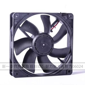 พัดลมเคสคอมพิวเตอร์ขนาด 120 มม. 12V 0.14A แบริ่งน้ำมัน แรงลมสูง ระบายความร้อนได้ดี - Product Image 3