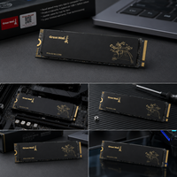 SSD M.2 2280 Great Wall GW7000 PCIe4.0 Interface 2T 3D NAND TLC Baru, Kecepatan Baca/Tulis Tinggi, Warna Hitam, Garansi 5 Tahun, Internal untuk Desktop/Laptop