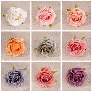 ดอกกุหลาบประดิษฐ์ CallaFloral ทำจากโพลีเอสเตอร์ สำหรับตกแต่งงานแต่งงานในร่ม สไตล์ INS อุปกรณ์งานฝีมือ - Product Image 3