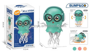 Divertido Juguete Eléctrico de Plástico con Forma de Medusa Bailarina, Calamar Bailarín, Animales Marinos, Pulpo - Product Image 3
