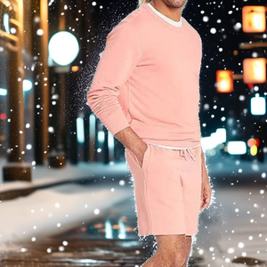 Sweat-shirt à capuche personnalisé pour homme, en molleton thermique gaufré de qualité supérieure, 340g, doublé, 100% coton, couleur unie, streetwear, motif imprimé - Product Image 2