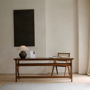 Escritorio de Oficina y Mesa Consola de Madera Maciza, Listos para Armar, Origen CHONGQING, Embalaje para Envío, Sin Materiales Adicionales - Product Image 2