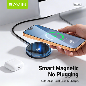 BAVIN Chargeur sans fil Qi2 <span class=keywords><strong>officiel</strong></span> pratique, élégant et durable PC2188 25W avec certificat CE - Product Image 6