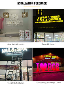 SP знак на заказ зеленый газон логотип Декор письмо вертикальный мох искусство мох офисная вывеска акриловое освещение письмо для бизнеса - Product Image 5