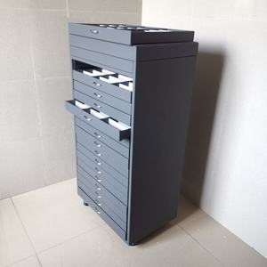 Exhibidor de Gafas de Sol de Madera Personalizado, 16 Niveles, 306 Piezas, Vitrina de Almacenamiento <span class=keywords><strong>para</strong></span> Gafas Ópticas con Cajones - Product Image 6