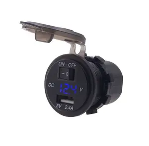 Handy Boot RV Auto Motor einzelner USB-Anschluss Buchse Ein Aus Wipp schalter 12V LED Auto Steckdose Ladegerät mit Schalter