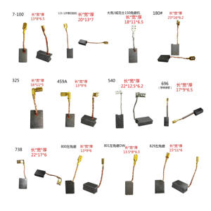 Maßgefertigte Kohlebürsten für Elektrowerkzeuge, Kostenlose Muster - Product Image 3