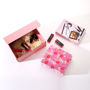 Boîte d'abonnement cosmétique en carton ondulé B/E avec option de découpe, boîte d'expédition avec boîte cadeau intérieure rigide personnalisée - Product Image 6