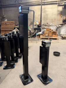 Nouveau vérin de levage réglable à jambe déployable avec support pour perceuse, capacité 5000 LBS, support pour panneaux solaires et équipement agricole, en acier Q235B - Product Image 4