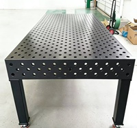 Plateforme de soudage 3D Meisida D28 pour charges lourdes, en acier Q355 nitruré au plasma, taille personnalisée, sans alimentation électrique, pour le soudage de châssis de véhicules tout-terrain