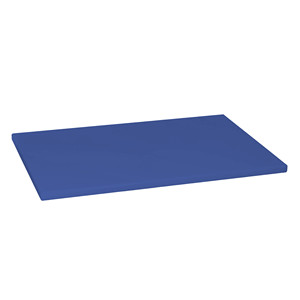 Planche à découper en polyéthylène bleu 60 × 40 × 2 h cm - Product Image 1