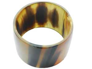 Brazalete ancho de cuerno natural hecho a mano más vendido para mujer, joyería de moda ecológica al mejor precio - Product Image 3