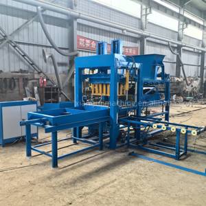 Endüstriyel otomatik çimento beton içi boş blok tuğla makinesi QT4-15 - Product Image 3