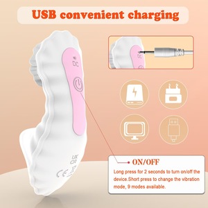Rose Bud <b>Vibrating</b> Invisible Wearable Wireless Rechargeable Battery APP <b>Remote</b> <b>Control</b> Dildo for Women Masturbation Adult - Product Image 4