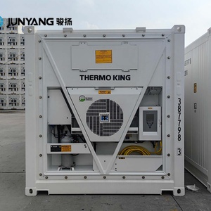 20ft Corten Steel <b>Refrigerated</b> Freezer Reefer <b>Containers</b> with Thermoking Carrier for Cooling Unit Vegetables Meat Storage - Product Image 2