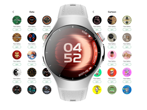 Montre connectée Wi5 Mini 2026 avec écran AMOLED de 1,32 pouce, suivi de la fréquence cardiaque et du sommeil, idéale pour les femmes - Product Image 6