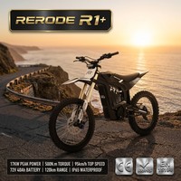 Rerode R1 EBike, alternative à Surron Talaria, 17KW, 500N.m, 72V, 40Ah, autonomie de 120 km, vitesse de 95 km/h, charge en 4h, IP65, freins hydrauliques, pneus CST